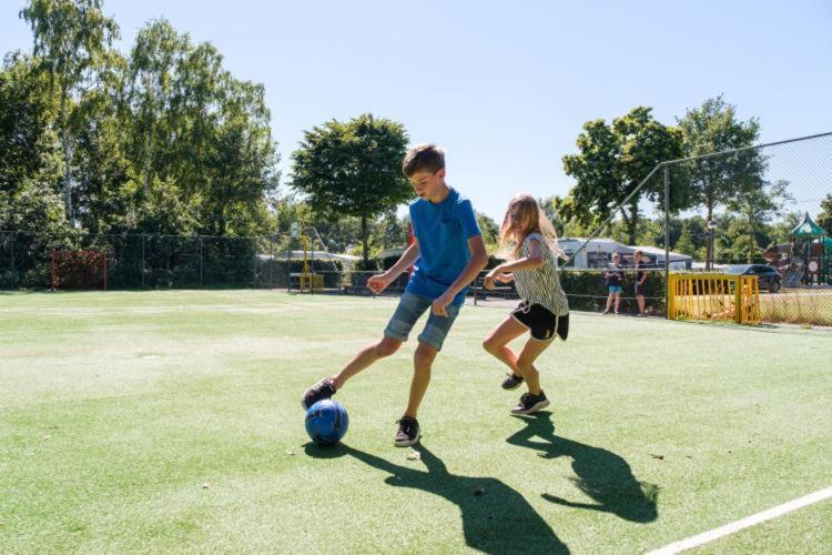 Camping De Pallegarste Chalet 119 Marienberg エクステリア 写真