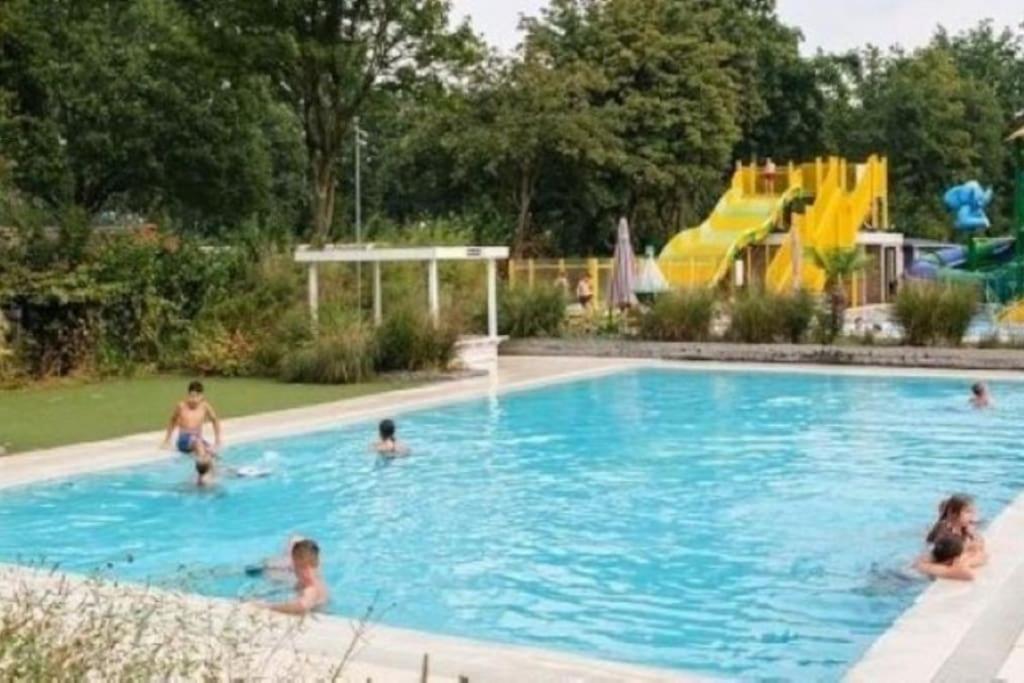Camping De Pallegarste Chalet 119 Marienberg エクステリア 写真